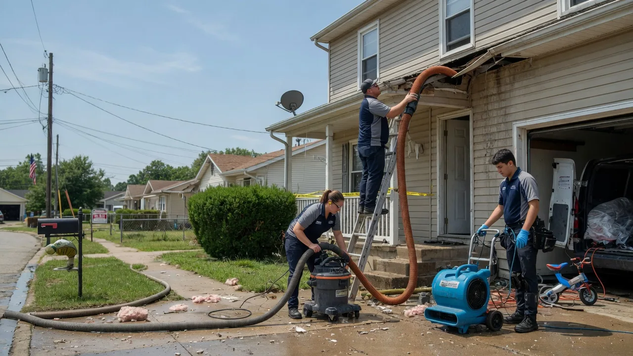 Water Damage Restoration in Walker, LA near me